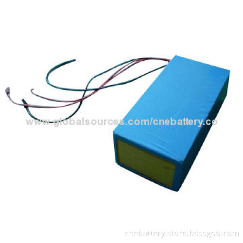 LiFePO4 Battery Pack, 24V 10Ah Rated Voltage, 185x70x65mm